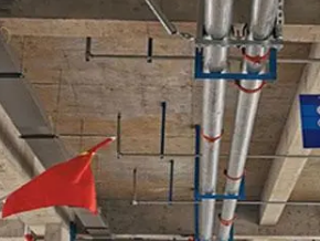 游仙管廊支架的安装方法